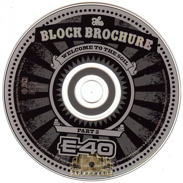 E-40 - The Block Brochure: Welcome To The Soil 2: CD | Rap Music Guide